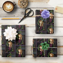 Search for mythology wrapping paper Green