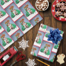 Search for north pole christmas wrapping paper Snowman