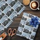 Search for wolves wrapping paper Grey