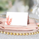 Search for orange place cards Watercolor