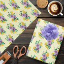 Search for lavender flower wrapping paper Summer