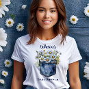 Search for blue daisies tshirts For her