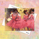Search for pink ballet postcards Edgar degas