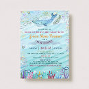 Search for sea life baby shower invitations Beach