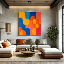 Search for nostalgic geometric patterns Vibrant colours