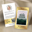 Search for book cover business cards Writer