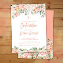 Search for floral confirmation invitations Greenery