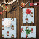 Search for winter solstice wrapping paper Red