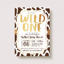 Search for animal print baby shower invitations Modern
