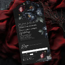 Search for dramatic wedding invitations Botanical