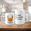 Search for crab design mugs Zodiac