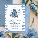 Search for blue denim baby shower invitations Country