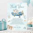 Search for airplane thank you cards Mother to be