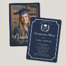 Search for ticket graduation invitations Navy blue