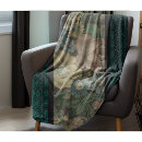 Search for dark teal blankets Floral
