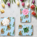 Search for bunny wrapping paper Blue