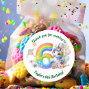 Search for 6th birthday stickers Rainbow