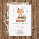 Search for storybook baby shower invitations Fox