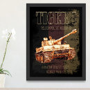 Search for tiger tank posters Military