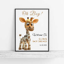 Search for cute giraffe posters Baby animal