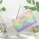 Search for rainbow bar bat mitzvah invitations Star of david