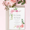 Search for floral bar bat mitzvah invitations Chic