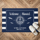 Search for compass doormats Welcome aboard