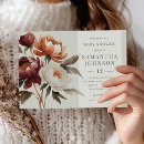 Search for maroon baby shower invitations Autumn