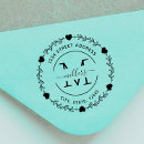 Search for wreath rubber stamps Elegant circle logo