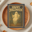 Search for vintage ghost halloween cards Retro