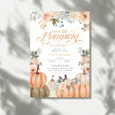Search for little pumpkin invitations Pink