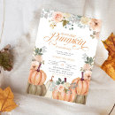 Search for little pumpkin invitations Girl