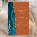 Search for burnt orange gold wedding invitations Modern