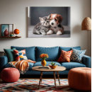 Search for owner canvas prints Pets