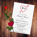 Search for monogram bridal shower invitations Classic