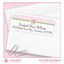Search for customizeable return address labels For her