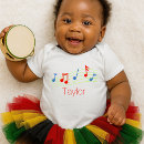 Search for musical notes baby clothes Cute