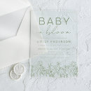 Search for bloom square invitations Sage green