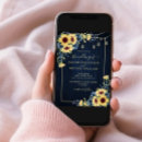Search for sunflower photo invitations Script