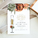 Search for boho brunch and bubbly invitations Burnt orange