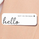 Search for calligraphy name tags Black and white