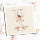Search for enchanted forest napkins Fairy first birthday