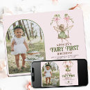 Search for butterfly 1st birthday invitations Fairy first birthday