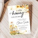 Search for honey baby shower invitations Sunflower