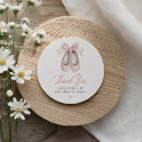 Search for ballerina thank you stickers Girl birthday