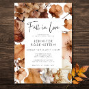 Search for fall shower invitations Calligraphy script