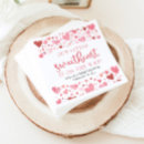 Search for valentine napkins A little sweetheart