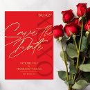 Search for valentine save the dates Red