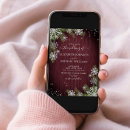 Search for burgundy and silver weddings Winter