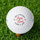 Search for mr mrs golf balls Bride and groom